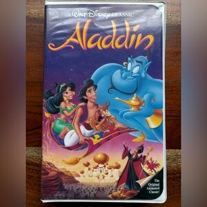 Disney Aladdin Black Diamond Edition VHS Tape